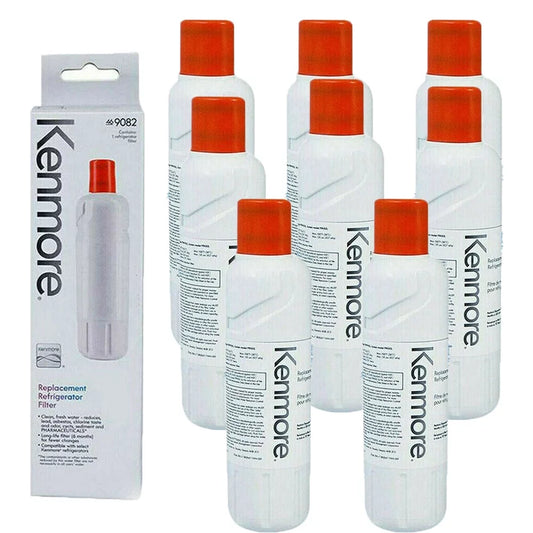 9082 Refrigerator Water Filter Replacement For Kenmore 469082 8 PCS White