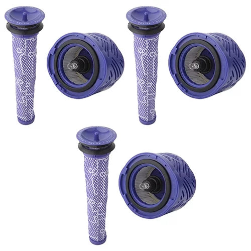 Replacement for Dyson Vacuum V6 Absolute Exclusive+ Vacuum Pre & HEPA Filter KIT (3Pk)