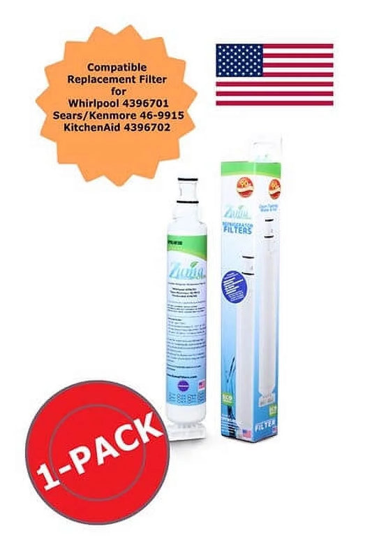 ZUMA Brand , Water and Ice Filter , Model # OPFW3-RF300 , Compatible with Whirlpool 2301706 - 3574 - Made in U.S.A.