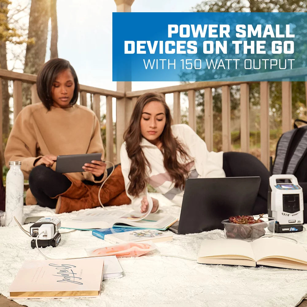 HART 20-Volt Power Source/Inverter (Battery Not Included)