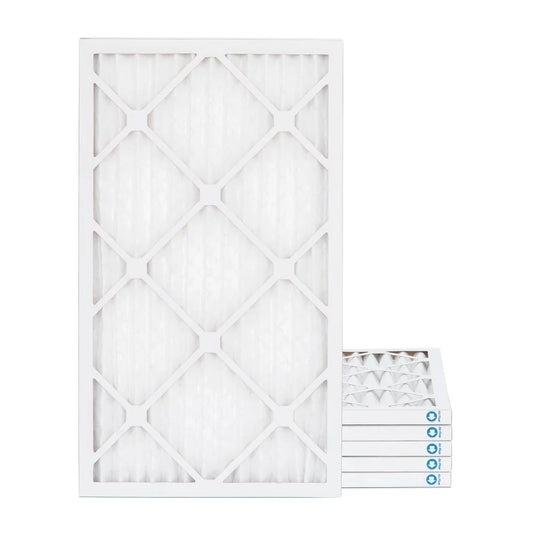 14x25x1 MERV 11, MPR 1000 Pleated AC Furnace 1 Air Filters by Pamlico. Quantity 6. Actual Size: 13-1/2 x 24-1/2 x 3/4