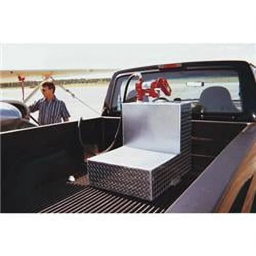 RDS  48 gal L-Shaped Aux Transfer Fuel Tank, 32 x 26 x 24 in.