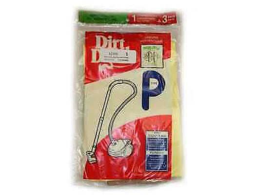 Genuine Royal Dirt Devil Style P, 3 Vacuum Cleaner Bags + 1 Filter, 3RY1101001 [27 Bags + 9 Filters]