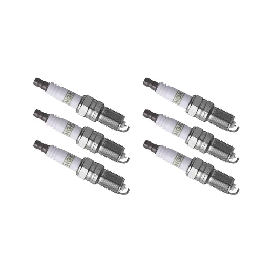 NGK G-Power Platinum Spark Plug BKR5EGP (6 Pack) for SUZUKI GRAND VITARA LX 2004-2005 2.5L/2500cc