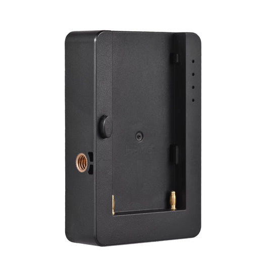 OWSOO NP-F Battery Battery Adapter Plate with Type-C Charging Port USB5V DC7.4V Outputs 14 Inch Screw Hole for NP-F550 F750 F970 Batteries