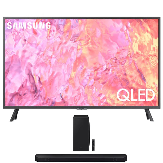 Samsung QN70Q60CA 70 Inch QLED 4K Smart TV (2023) Bundle with Q-series 5.1.2 ch. Wireless Dolby ATMOS Soundbar w/ Q-Symphony, HW-Q800C