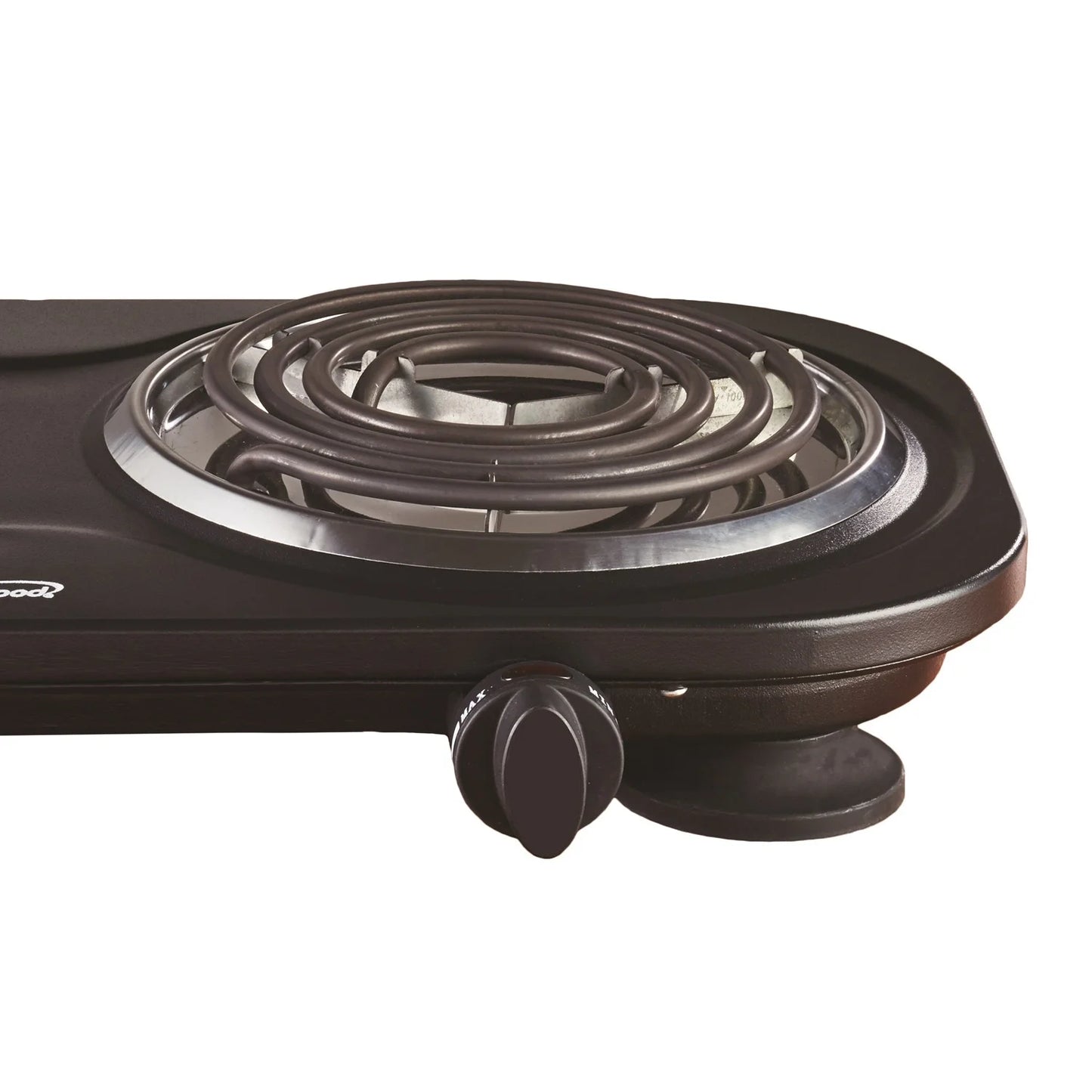 Brentwood 1,500-Watt Double Electric Burner (Black)