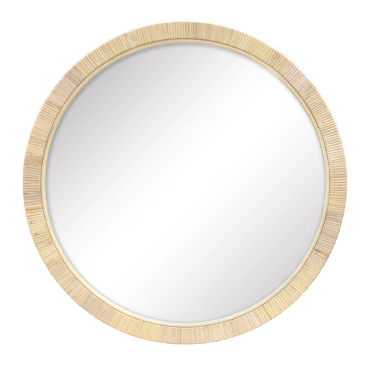 Better Homes and Gardens 28 inch Rattan Round Wall Mirror