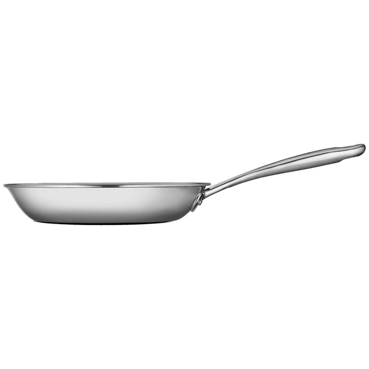 Tri-Ply Clad 8 in Stainless Steel Fry Pan