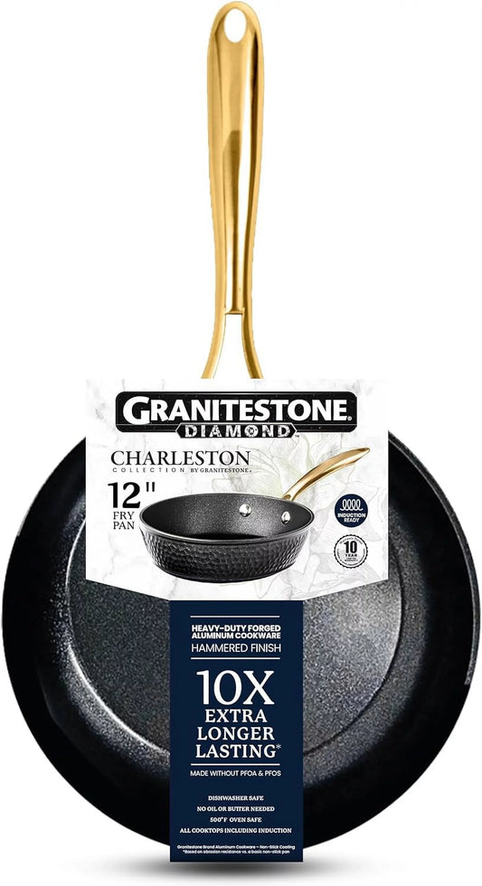 Granitestone 12 Inch Non Stick Frying Pans Nonstick Frying Pan