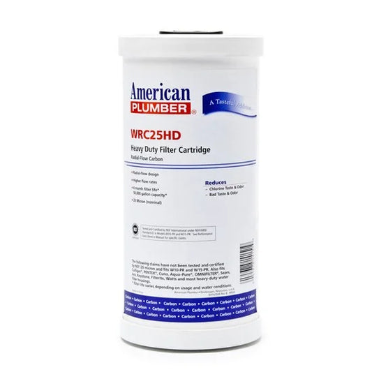 Package Of 3 American Plumber WRC25HD Radial Flow Water Filters