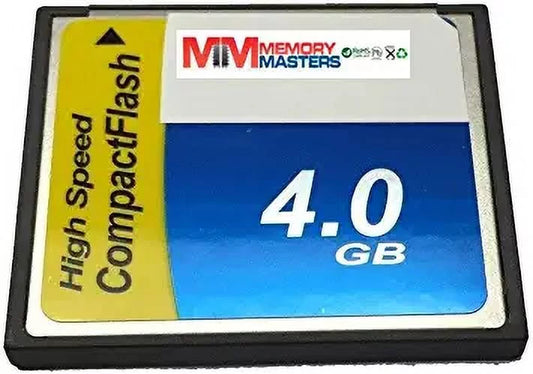 MemoryMasters 4GB Memory Card for Nikon Digital SLR D3 Compact Flash CF (MemoryMasters)
