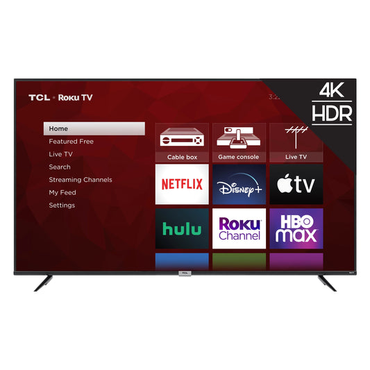 TCL 75 Class 4-Series 4K UHD HDR Roku Smart TV – 75S431