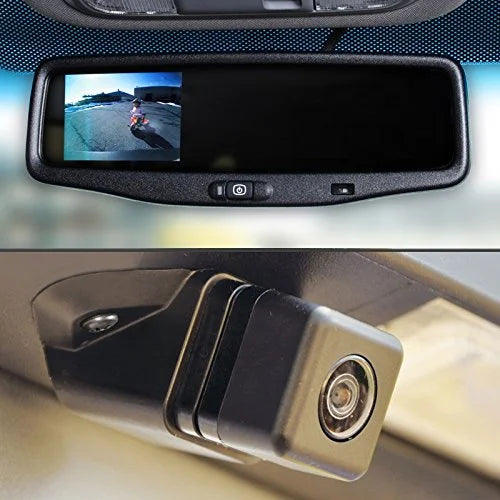 Brandmotion 9002-8721 Rear Vision System For Vehicles With Exterior Auto Dim Mirrors
