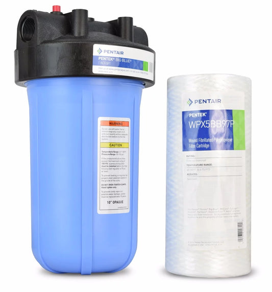WECO BB-10SED Big Blue Water Filter System for Sediment Filtration