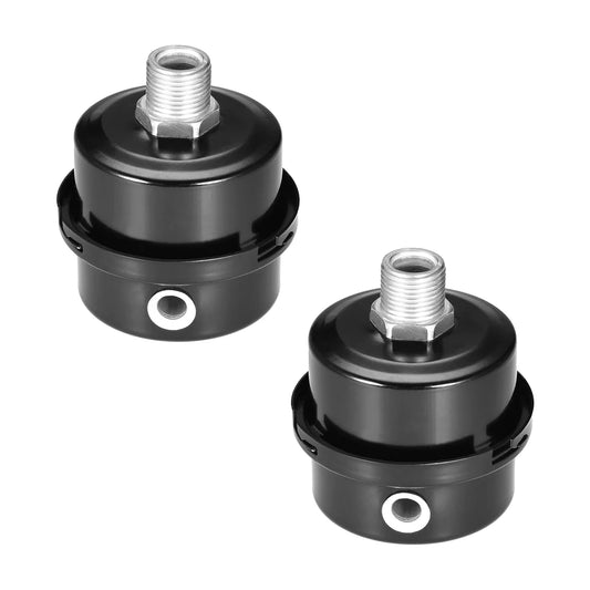 2pcs Metal Air Filter , 5/8 MPT Dia, 2-5/8 Height, 2-3/8 Dia