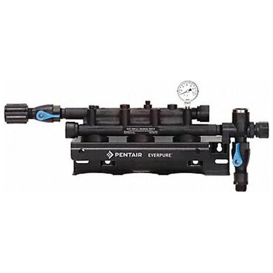 Everpure Triple Filter Head Assembly,3/4,FNPT  EV927223-75