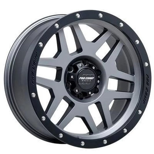 Pro Comp 41 Series Phaser Wheel, 20x9 with 6x5.5 Bolt Pattern - Graphite - 2641-298345