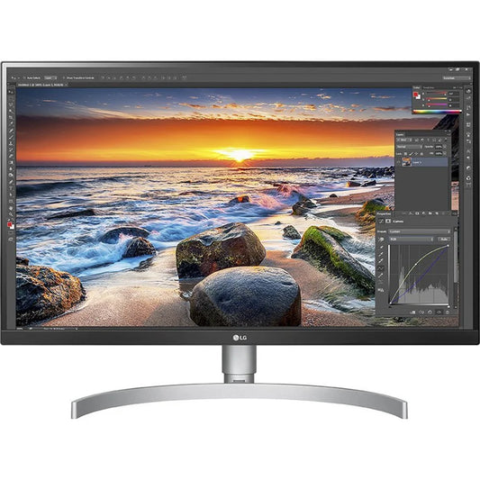 LG 27UK850-W 27 4K UHD IPS Monitor with HDR10 with USB Type-C Connectivity and FreeSync, White