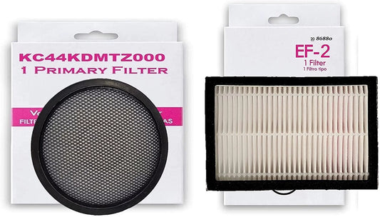 Filter Kit for Kenmore 31195 Bagless Upright Vacuum Cleaner. 1 Exhaust HEPA Media EF 2 Filter + 1 Pre Motor Filter KC44KDMTZ000. Replaces K3040, 86880, MC-V194H 20-8001 20-40320