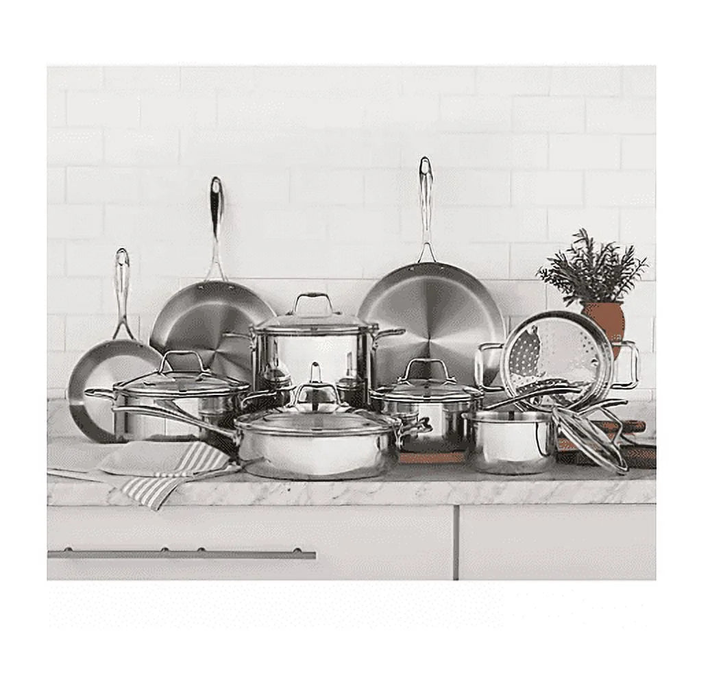 14PCTS 14 Piece Tri-Ply Cookware Set