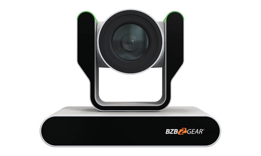 BZBGEAR 30X 1080P FHD AUTO TRACKING HDMI/3G-SDI/USB 2.0/USB 3.0 Live Streaming PTZ Camera with Tally Lights (White)