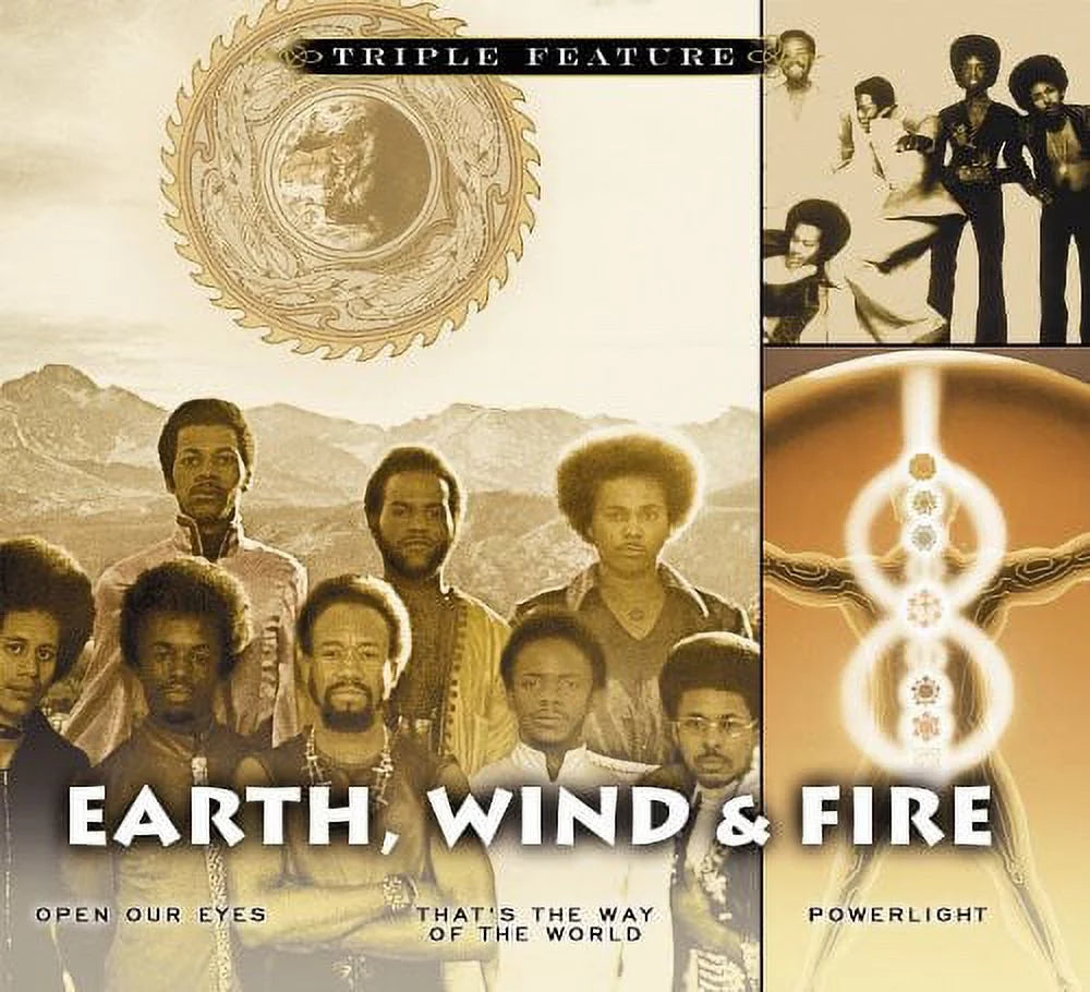 Earth Wind & Fire - Triple Feature (Softpack) - CD