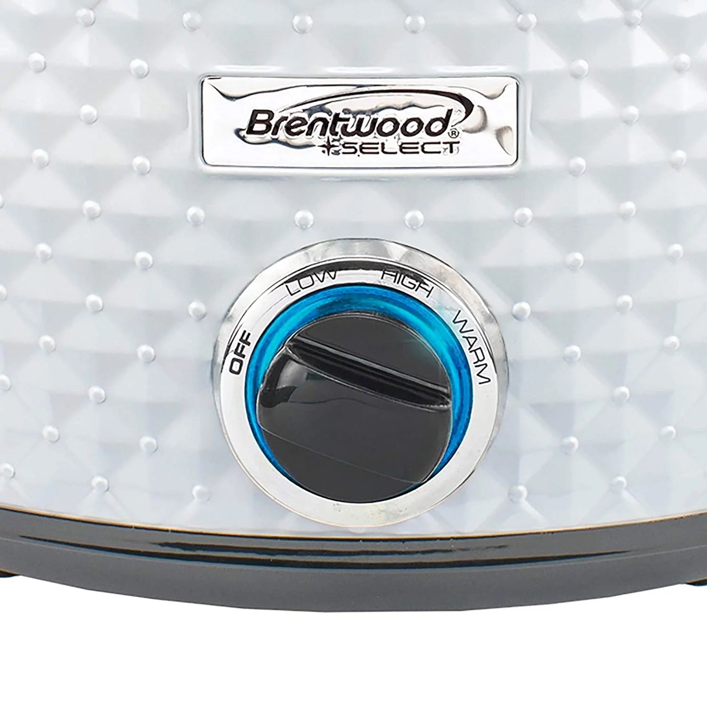Brentwood Select SC-157W 7 Qt Slow Cooker, White