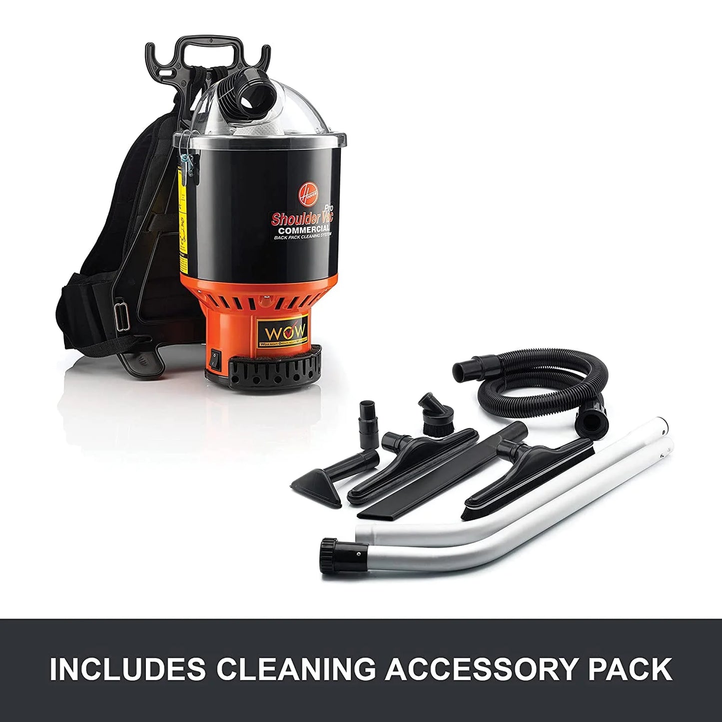 Hoover Company C2401 Backpack Vacuum, Black