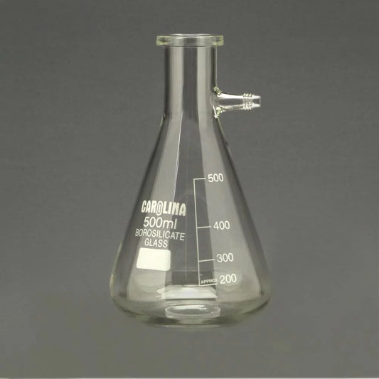 Standard Grade Filtering Flasks, 500 Ml, Pack Of 2