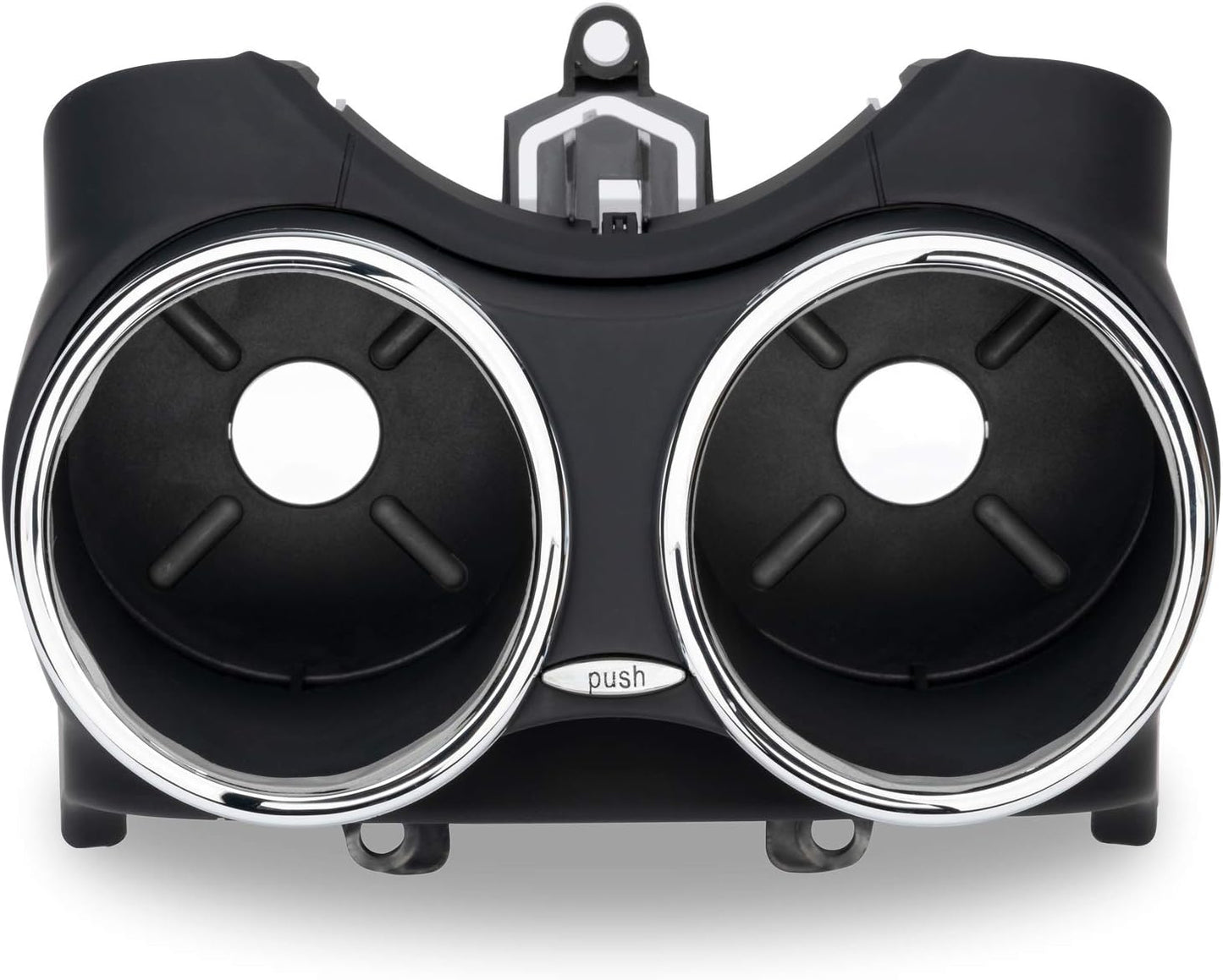 WEILEITE Replacement Chrome Car Cup Holder Compatible with W219 C219 CLS500 CLS63 AMG CLS55 AMG CLS63 CLS500 2006-2011 Replace 2196800414 21968004149051(Black)