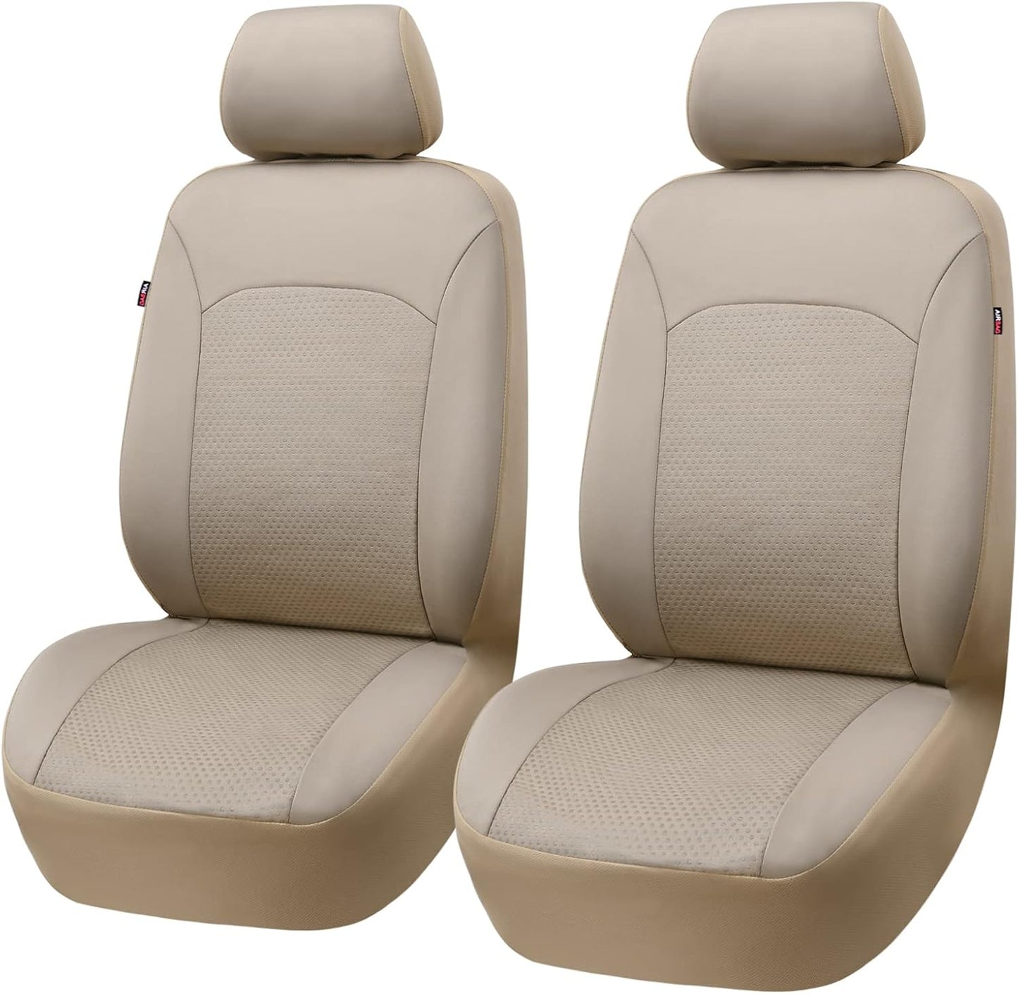 Flying Banner Car Seat Covers Front Seats Rear Bench Polyester Car Seat Protectors Easy Installation Split Rear Bench Classic Man Lady Truck (Comp Set, Pink Black and Light Pink.