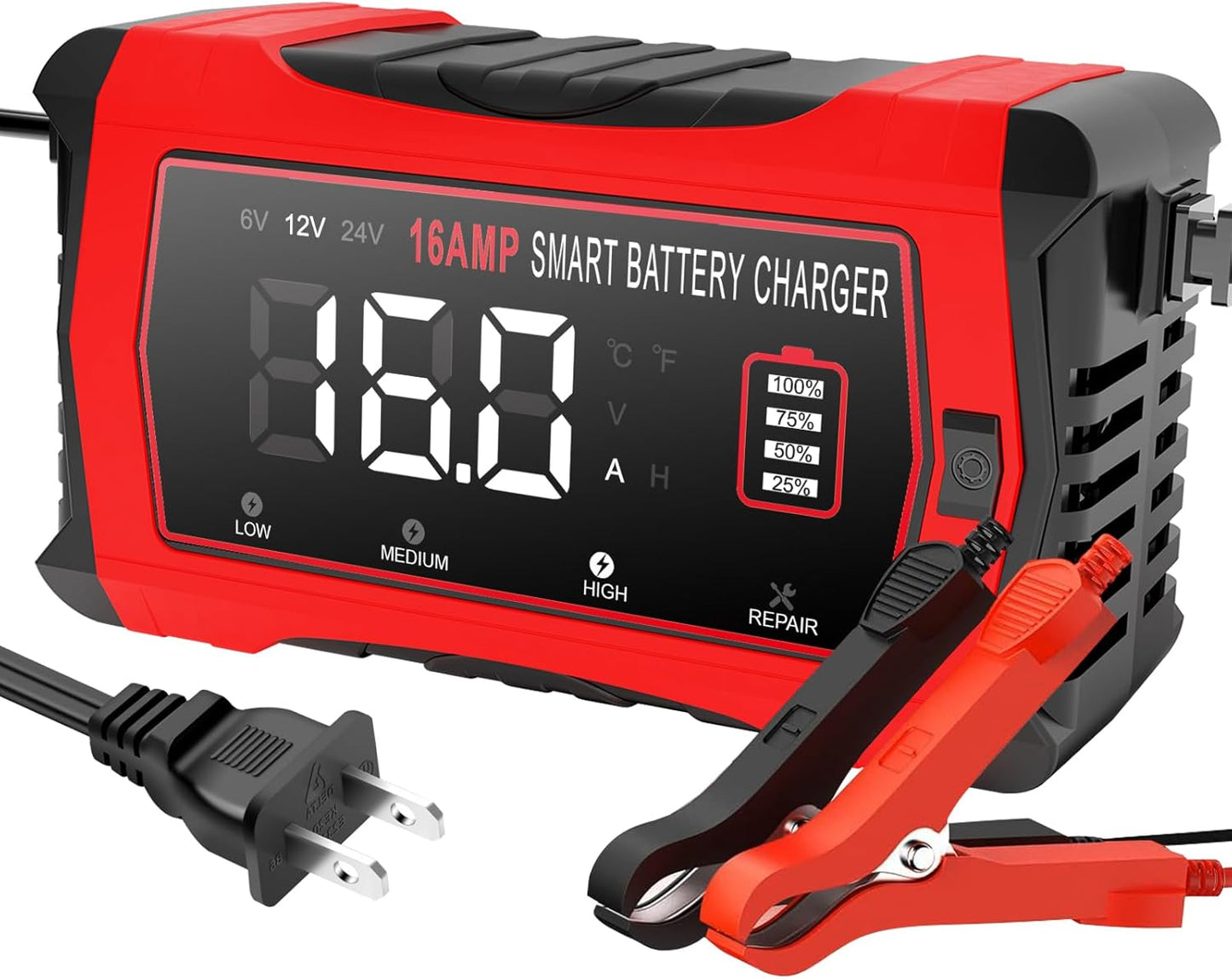 Golf Cart Battery Charger, 48V 13A and 36V 18A Trickle Battery Charger,48 Volt Golf Charger,for EZGO RXV&TXT Smart Charger,Lithium,LiFePO4,Lead-Acid AGM/Gel/SLA..Battery Charger,3-Pin (Delta-Q)