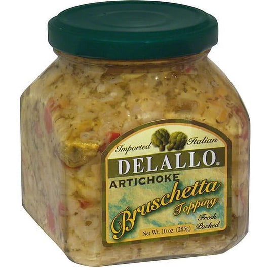 DeLallo Artichoke Bruschetta, 10 oz (Pack of 6)