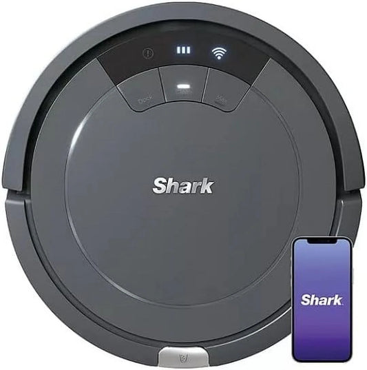 Open Box Shark ION Robot Vacuum RV772 - Smoked Ash