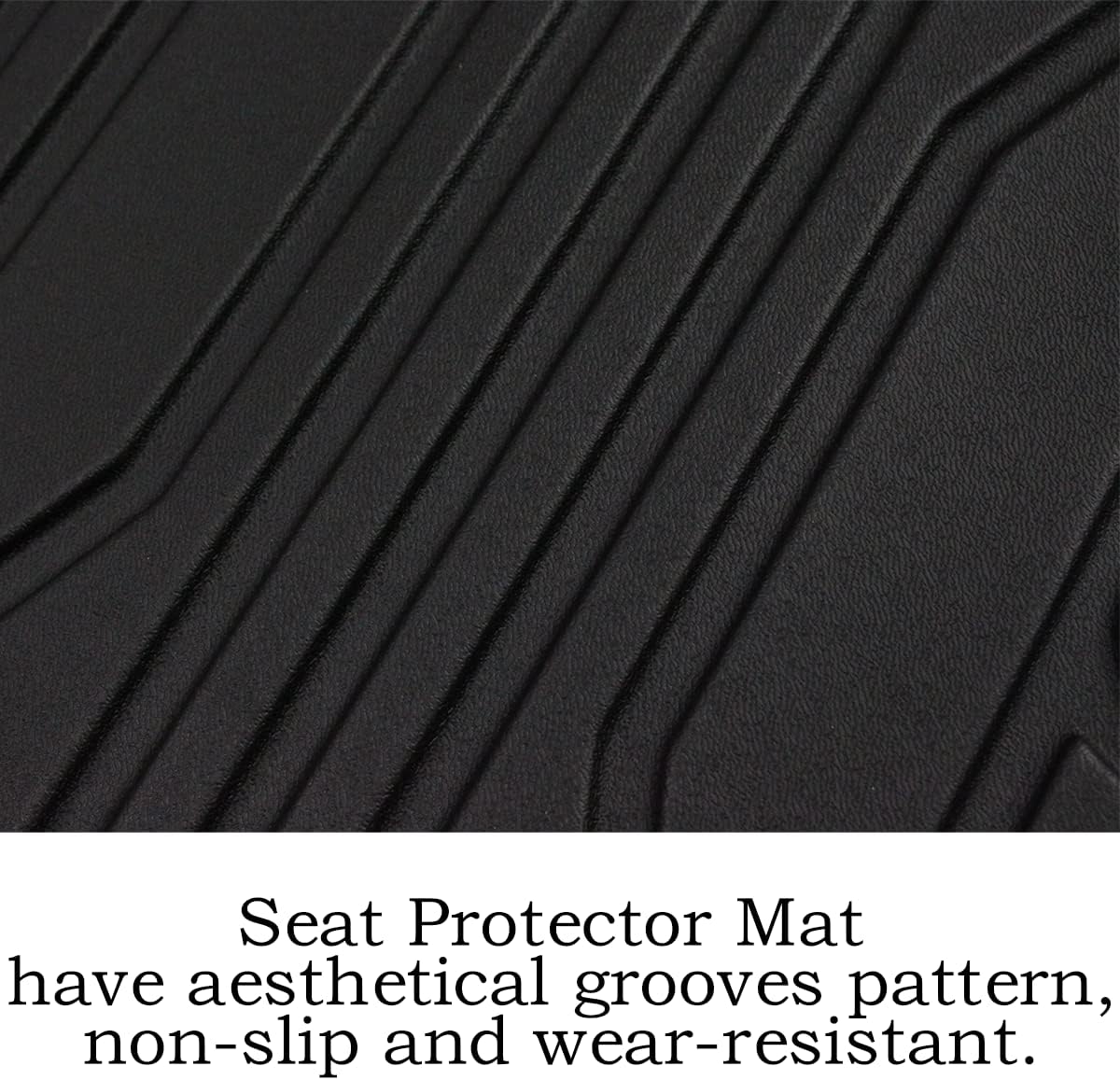 BestEvMod Compatible with Mustang Mach E Second Row Seats Back Cover All Weather Seat Protector Pet Mat Compatible with 2021-2024 Mustang Mach E