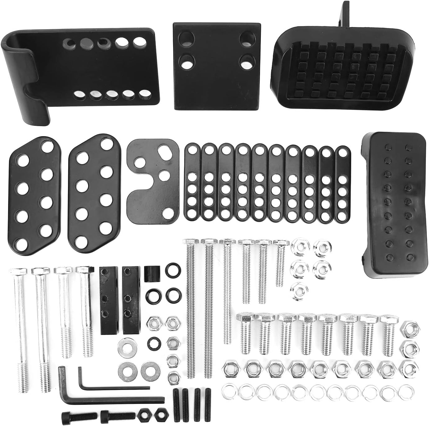 aqxreight Brake Pedal Extenders,Car Gas and Brake Pedal Extenders Universal Anti Slip Accelerator Pedal Extensions for Most Cars
