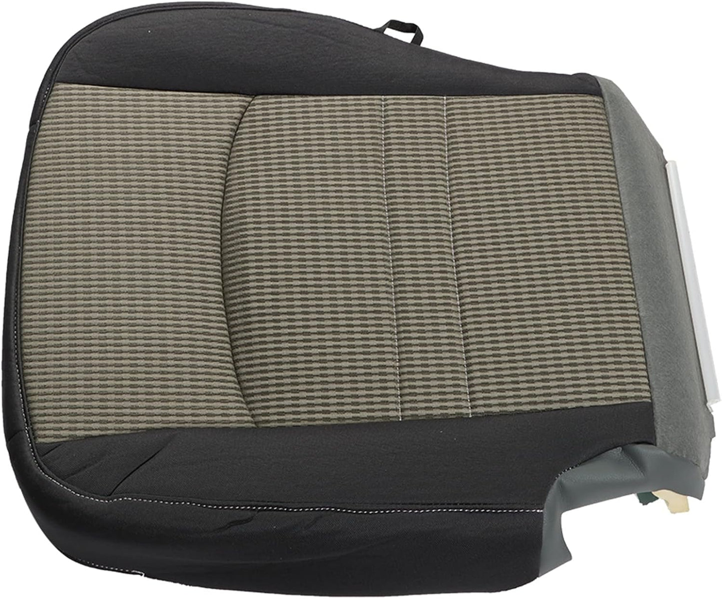 munirater Driver Side Bottom Cloth Seat Cover and Foam Cushion Replacement for Ram 2009-2012 1500 2500 3500 4500 5500 SLT Gray