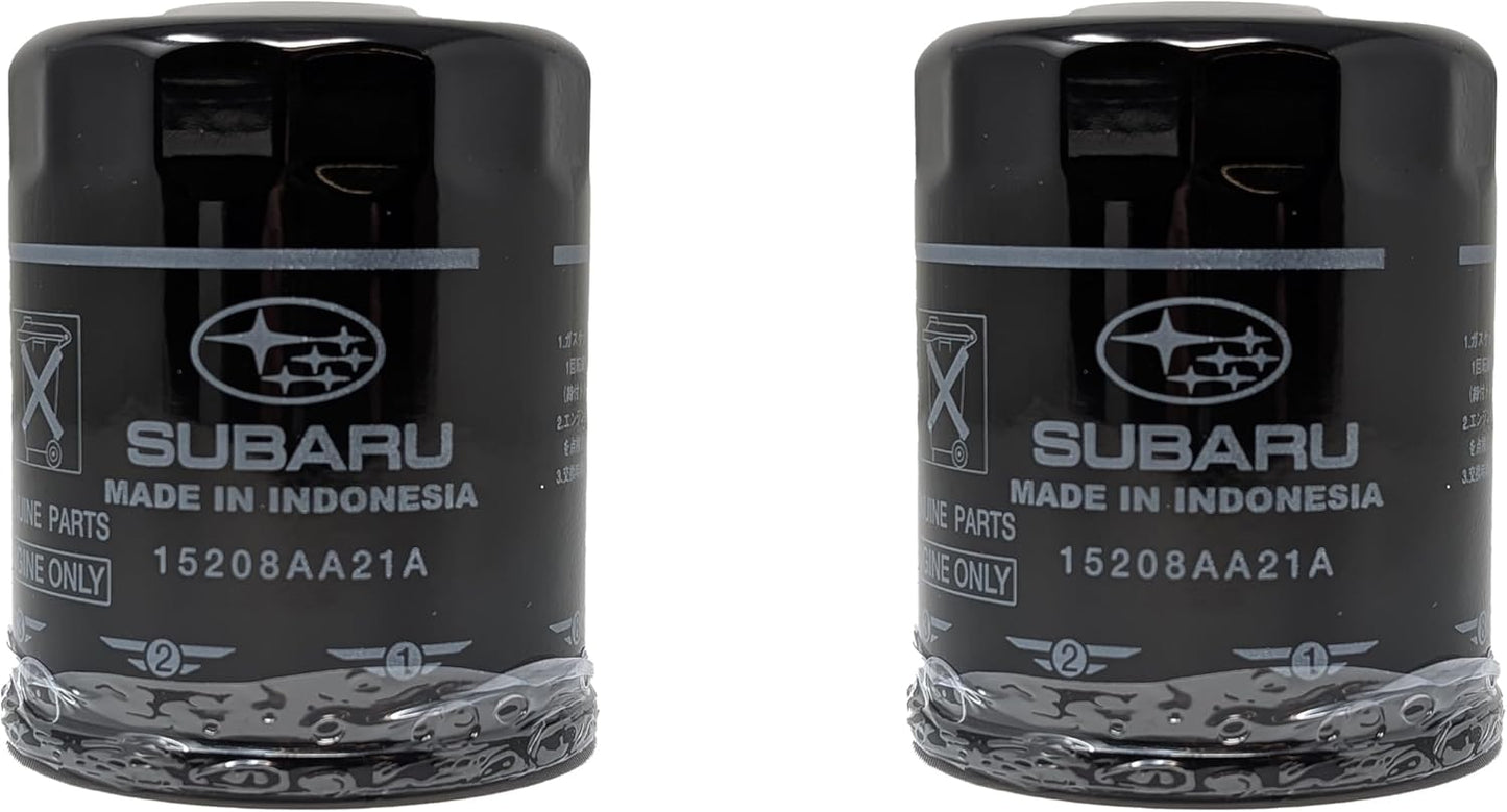 Subaru Engine Oil Filter & Crush Gasket Kit (1, 2, 3, 6, 12 pks available) Outback Legacy Impreza Forester XV Crosstrek Ascent 15208AA21A 803916010 (6 Pack)