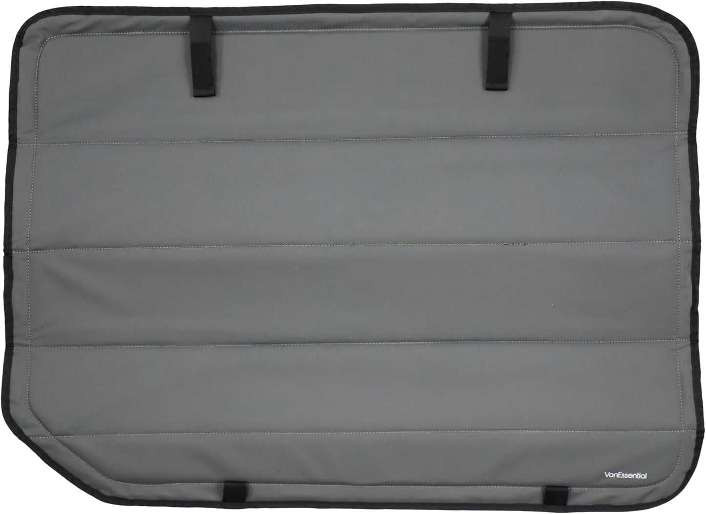 VanEssential Insulated Blackout Crew Window Cover Designed for Ford Transit Van Year 2015 to Current with NO Plastic Trim - Cool Gray