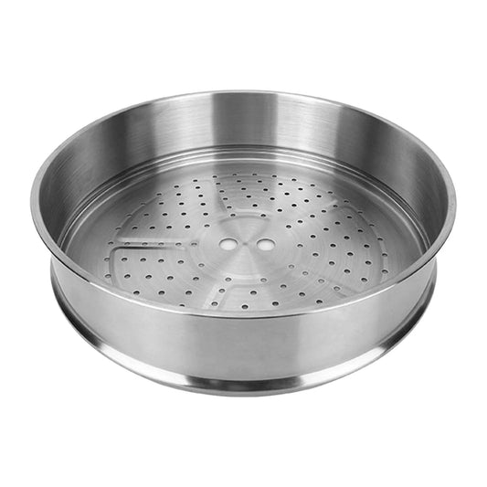 Stainless Steel Steamer Basket Nonstick Cookware Meat Cooking Steam Grid Bread Salad Baking Steamer Insert Dumpling Steamer For Restaurant 32cm