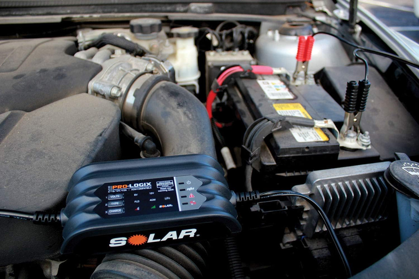 Clore Automotive SIPL2140 Intelligent Battery Charger & Maintaine, 4.0 Amp - 6 & 12V