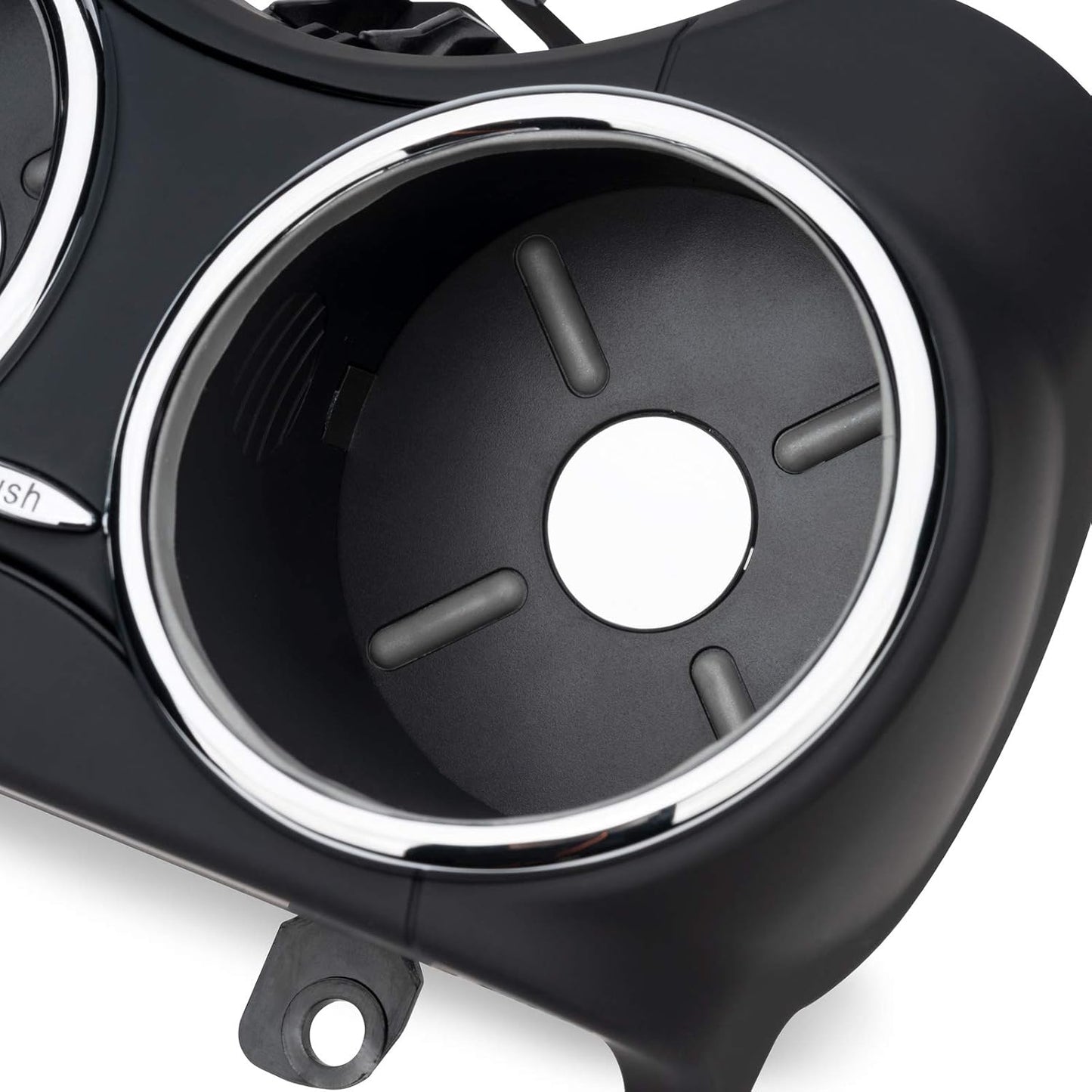 WEILEITE Replacement Chrome Car Cup Holder Compatible with W219 C219 CLS500 CLS63 AMG CLS55 AMG CLS63 CLS500 2006-2011 Replace 2196800414 21968004149051(Black)