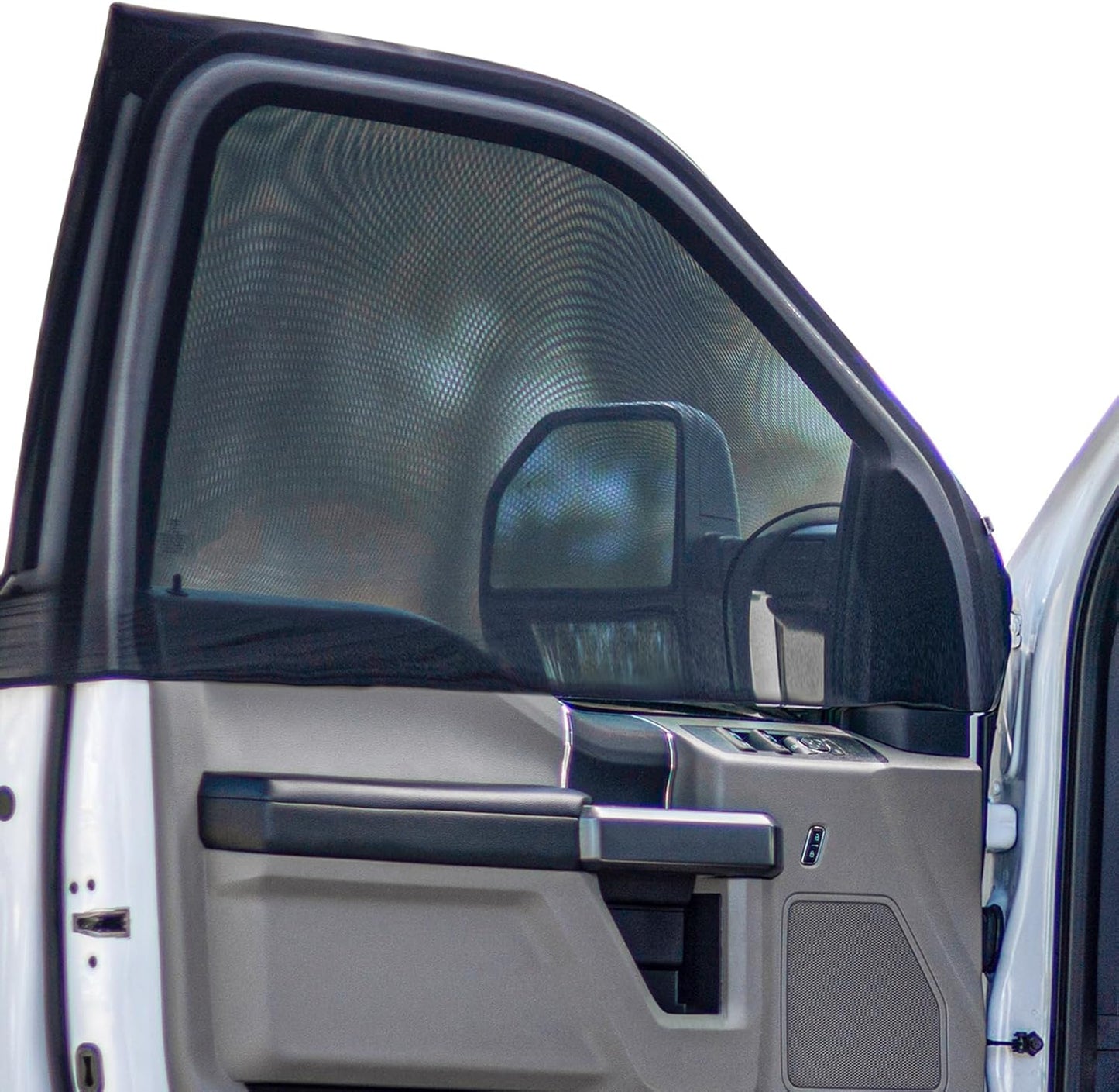 Sedans and Compact SUV Car Front Window Screens for Camping Front Windows Shade Driver Side Window Privacy Covers No Biting Bugs