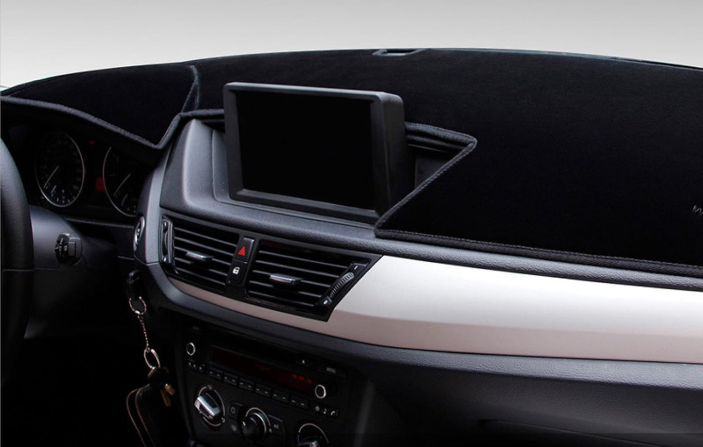 Custom Fit Dashboard Black Center Console Cover Dash Mat Protector Sunshield Cover for 2013 2014 2015 2016 2017 2018 Toyota RAV4