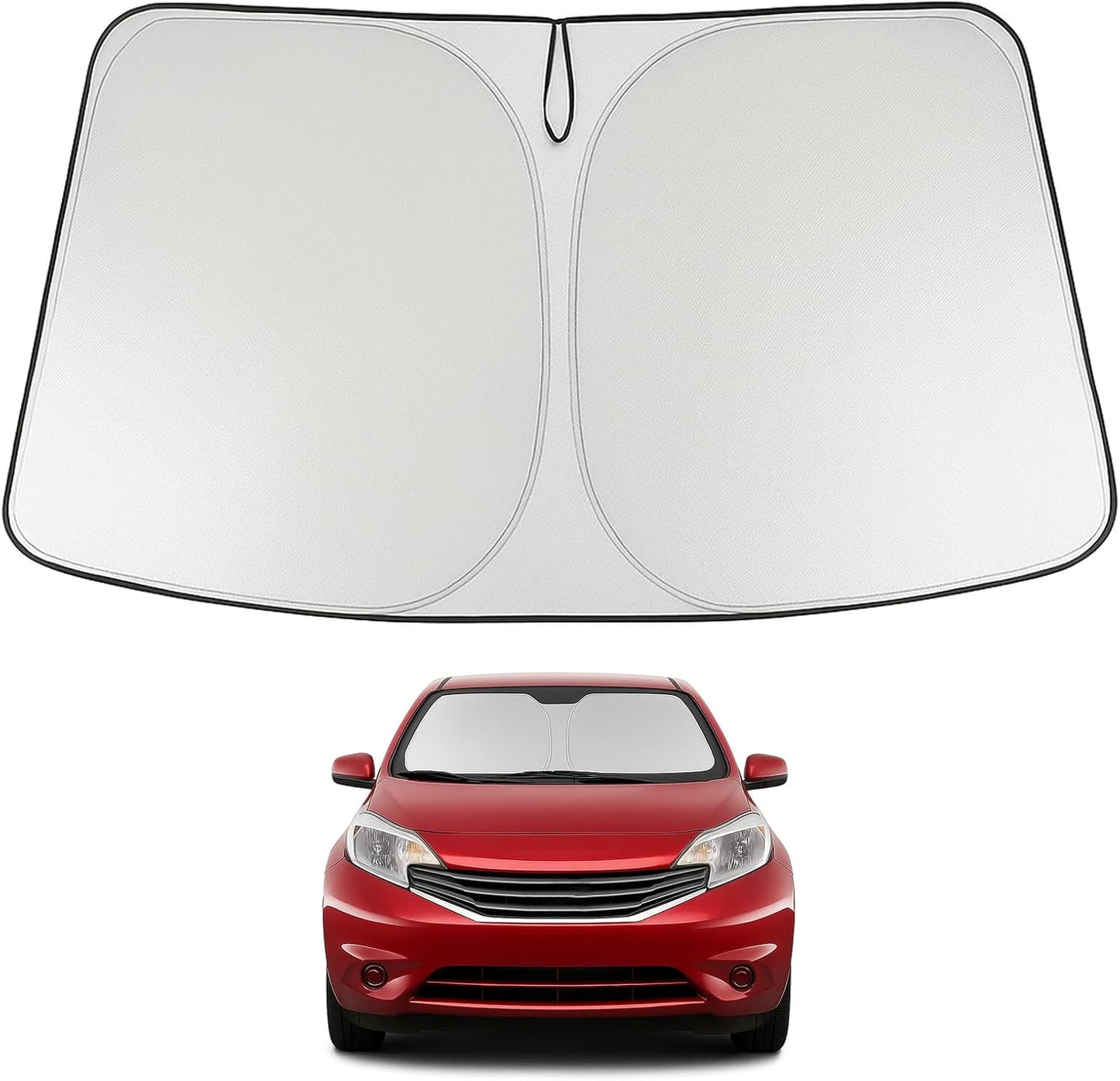 Proadsy Front Windshield and Side Windows Custom Fit 2018-2025 Freightliner Cascadia, Semi-Truck Semi, Commercial & Big Rig Truck Sun Shade Foldable Sun Protector Privacy Cover 2025 Upgrade