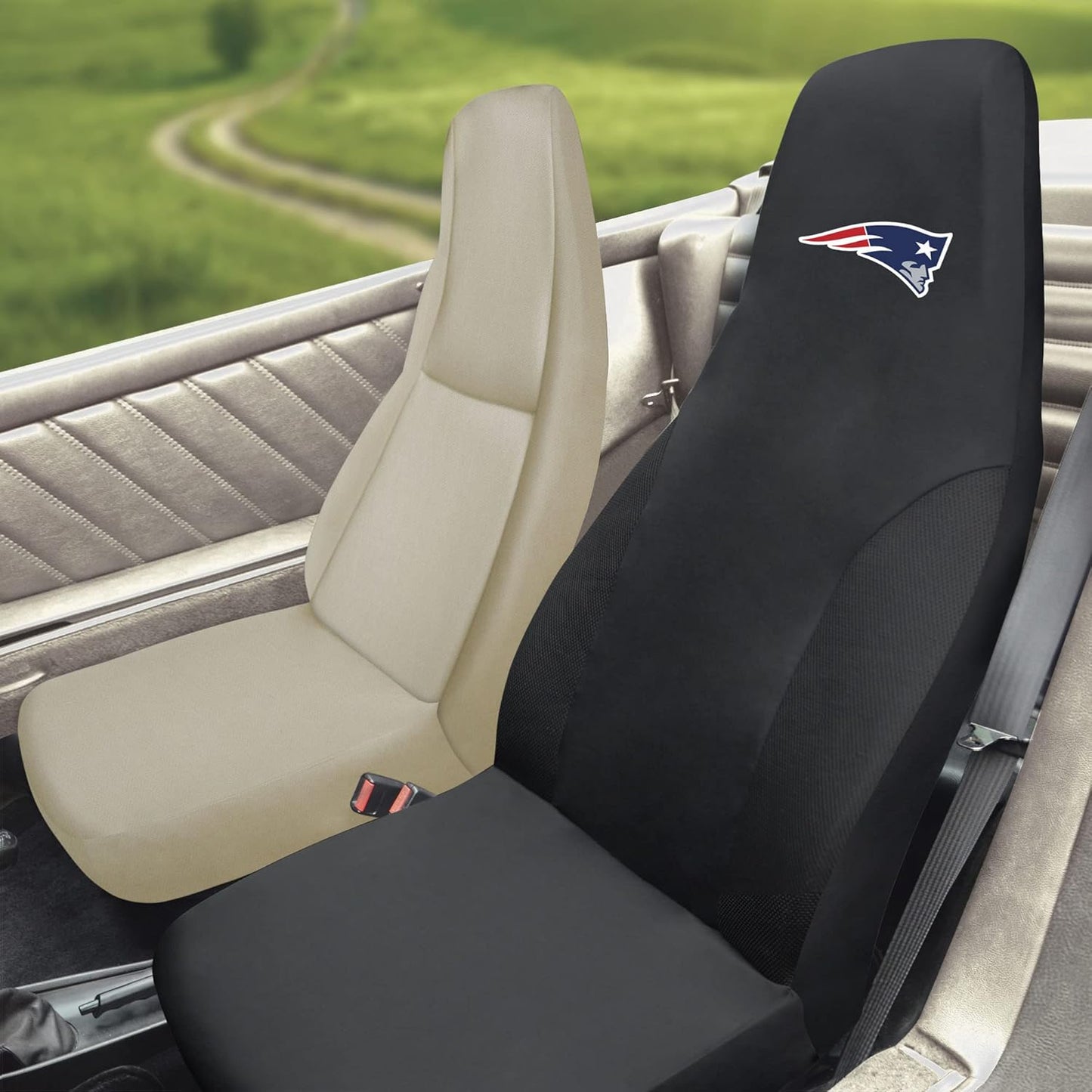 FANMATS 15612 Seat Cover NFL (New England Patriots), 1 Pack