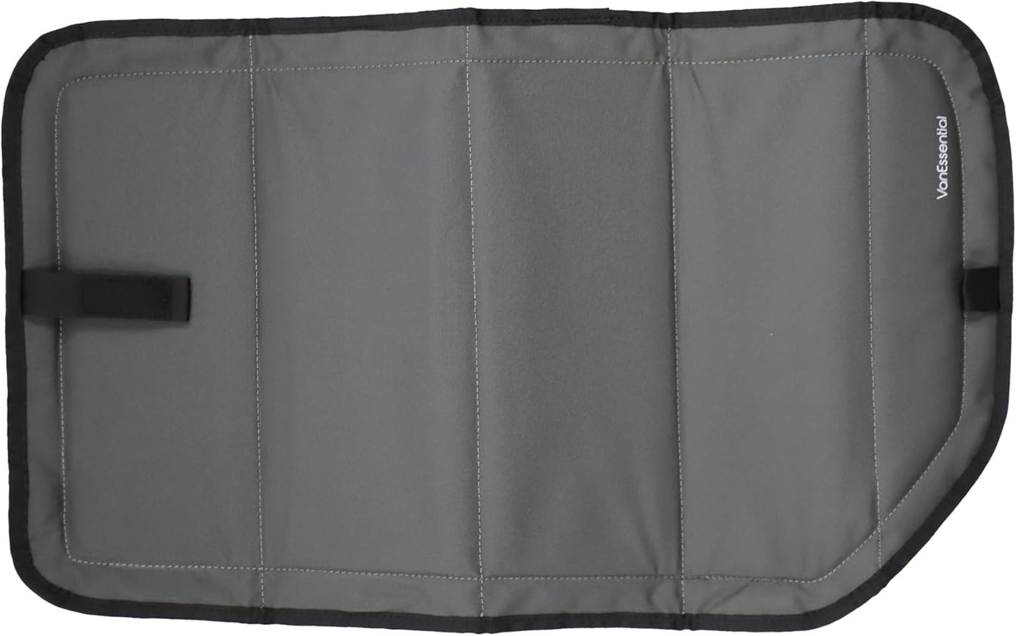 VanEssential Insulated Blackout Crew Window Cover Designed for Ford Transit Van Year 2015 to Current with NO Plastic Trim - Cool Gray