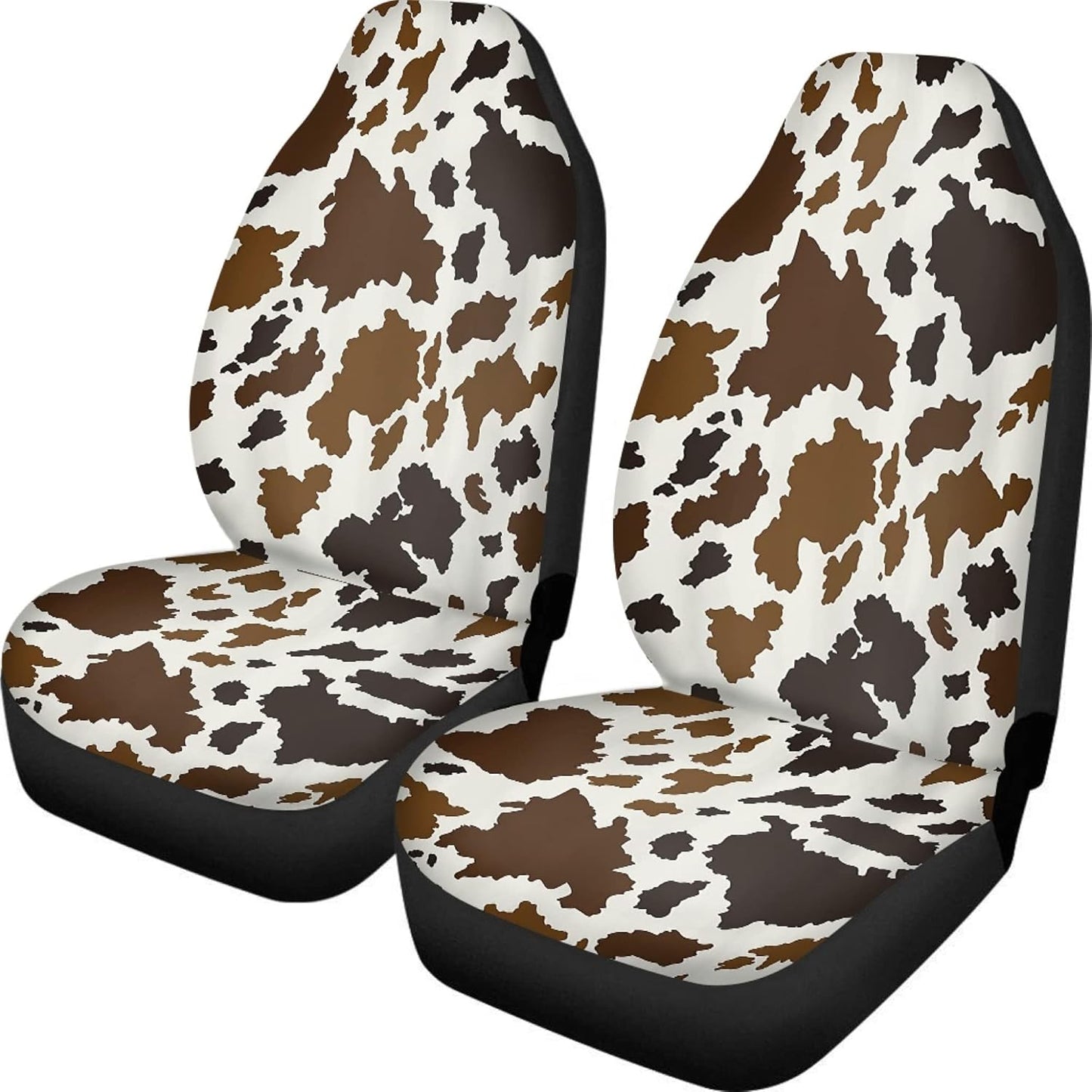 TOADDMOS Bohemian Colorful Mandala Patchwork Car Seat Covers Bucket Front Seats Protector,Universal Fit Cars,Sedan,SUV