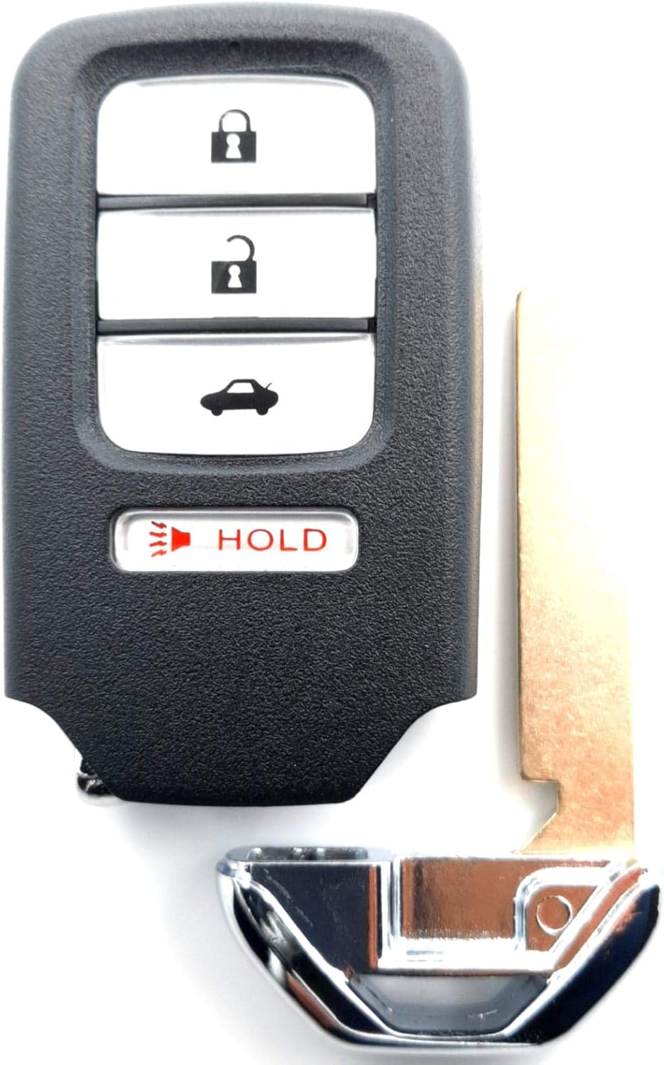 KEYFOB CANADA - Compatible for Smart Keyless Honda Civic Entry Remote - 4 Buttons Key Fob With Electronics and Battery FCC KR5V2X